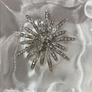 1960s 3-D Atomic Starburst Brooch